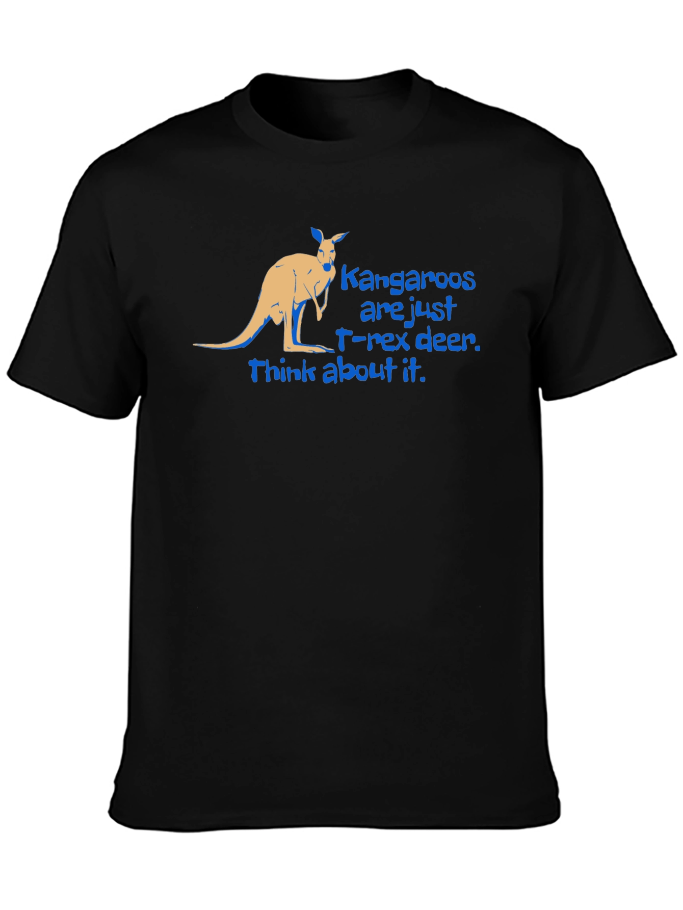Kangaroo T-Rex Deer Graphic Tee