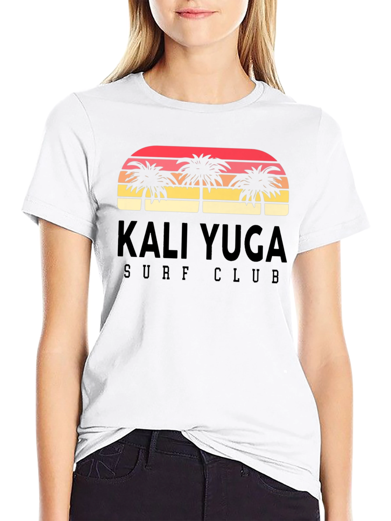 Kali Yuga Surf Club Black Graphic T-Shirt