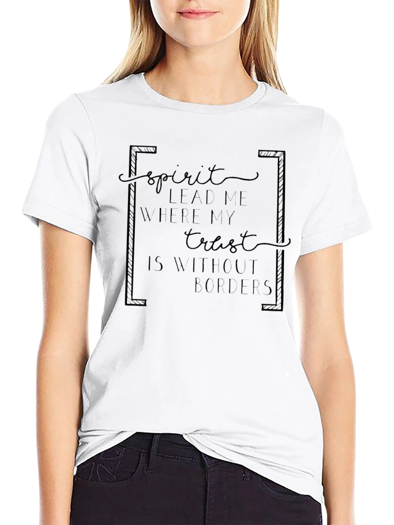 Spirit Lead Me T-Shirt - Inspirational Christian Tee