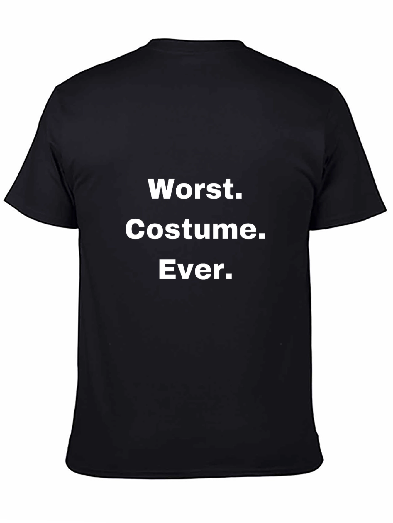 Worst Costume Ever T-Shirt - Funny Halloween Tee