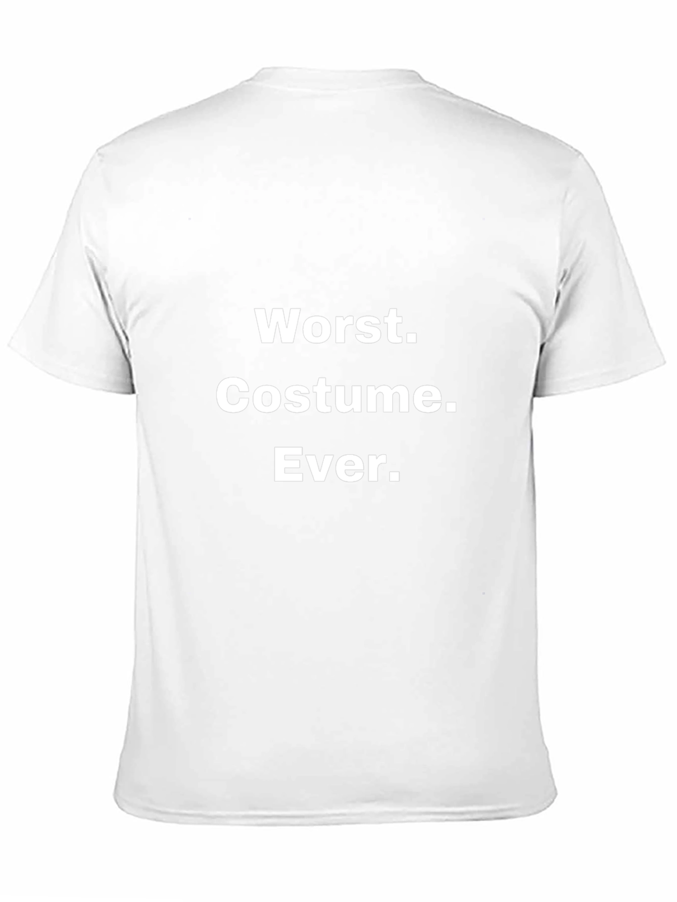 Worst Costume Ever T-Shirt - Funny Halloween Tee