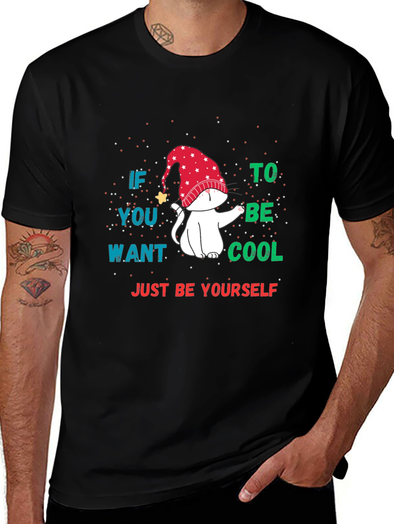 Cool Cat Holiday T-Shirt