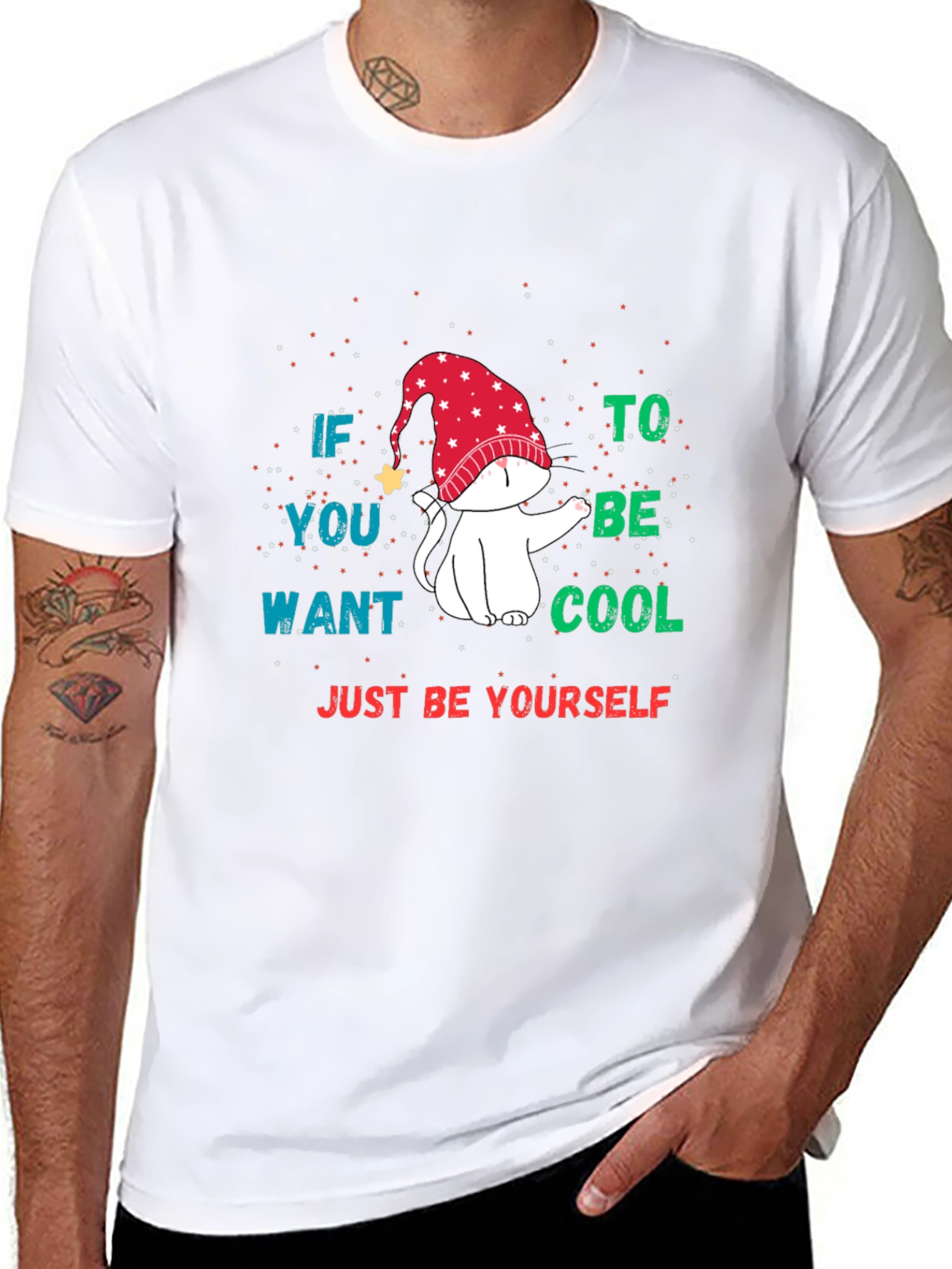 Cool Cat Holiday T-Shirt