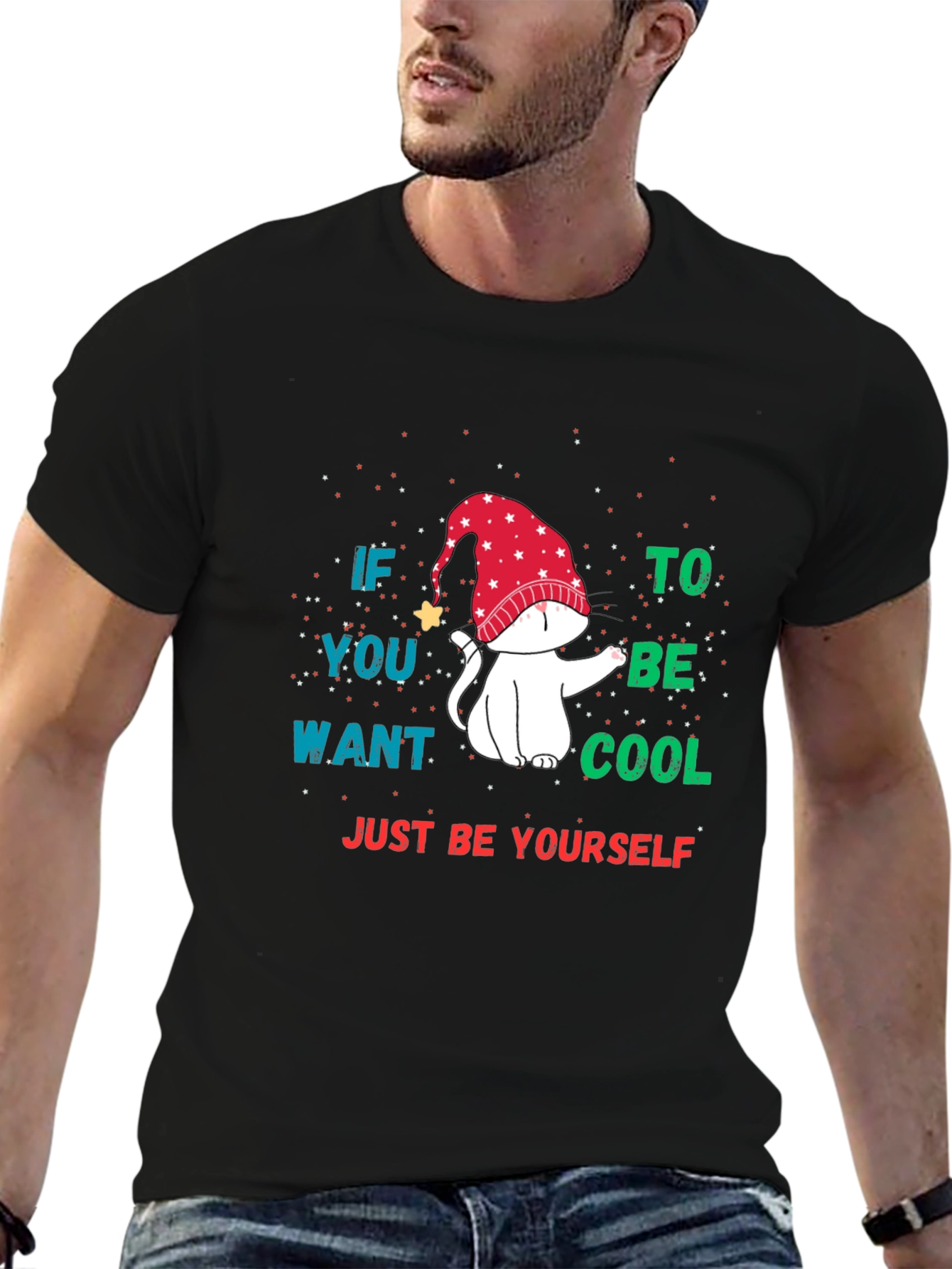 Cool Cat Holiday T-Shirt