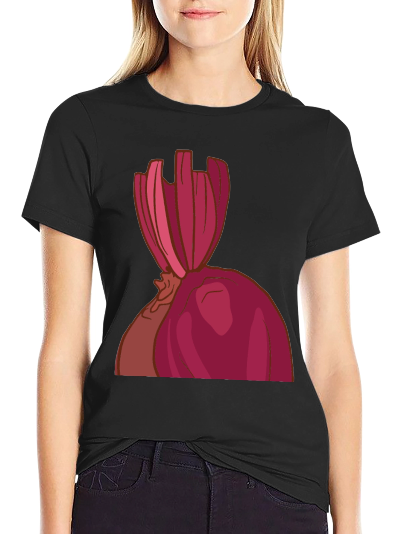 Beetroot Graphic T-Shirt - Unique Vegetable Tee