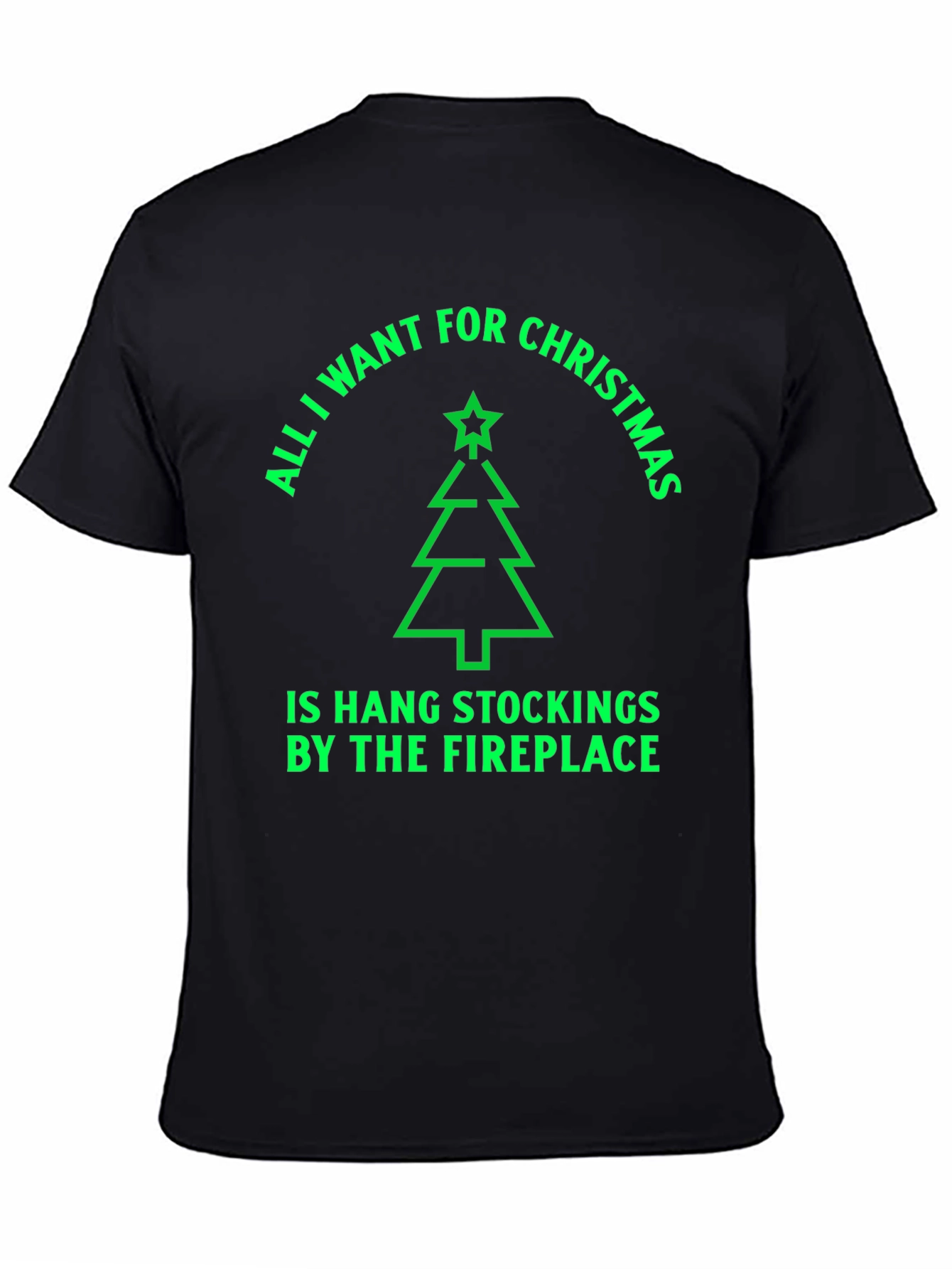 Christmas Tree Stockings T-Shirt