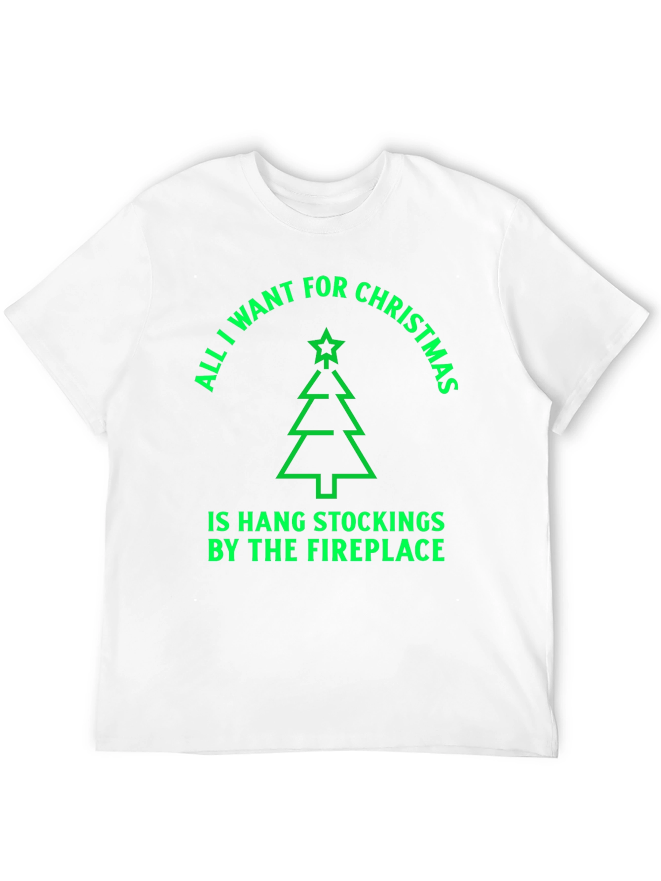 Christmas Tree Stockings T-Shirt