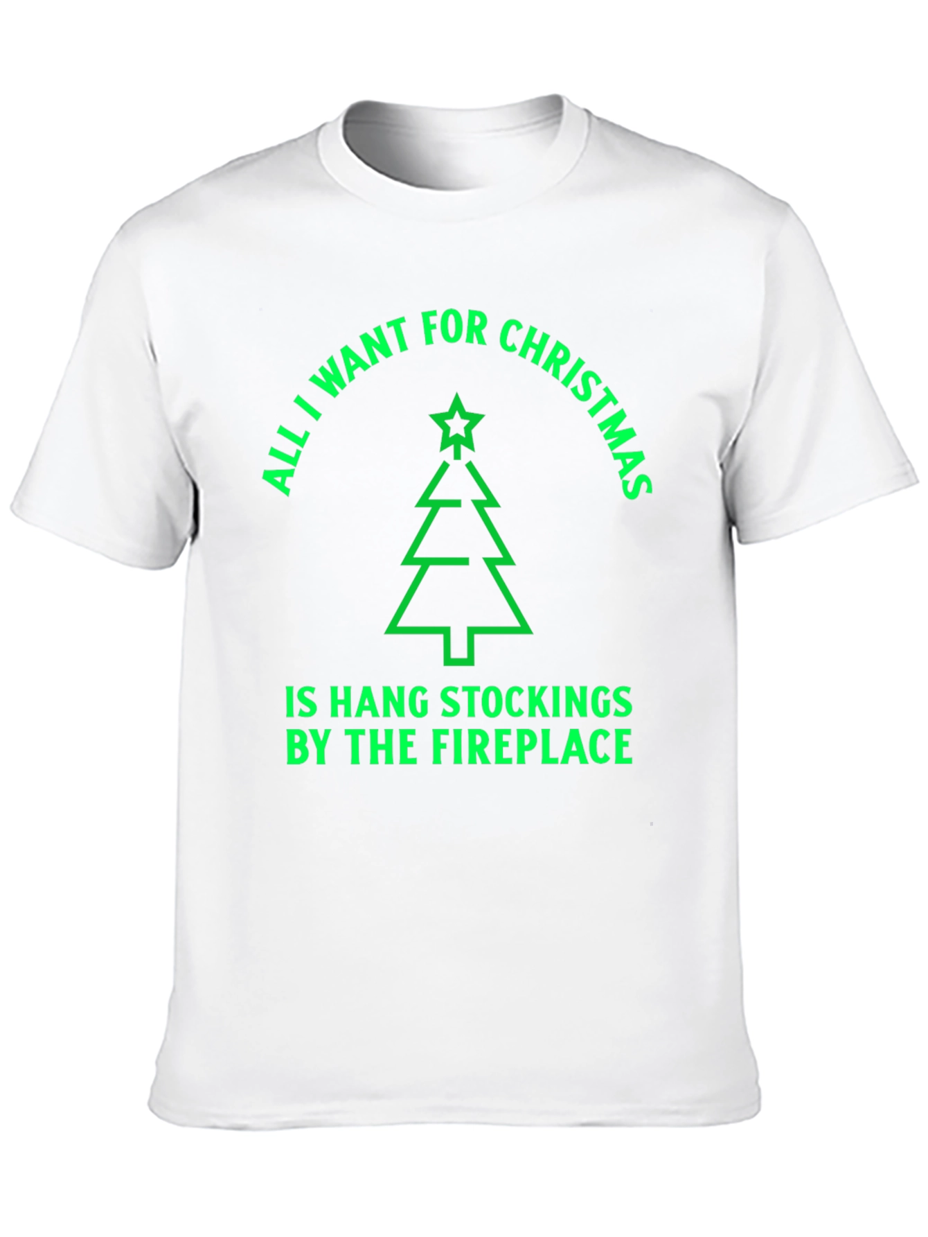 Christmas Tree Stockings T-Shirt