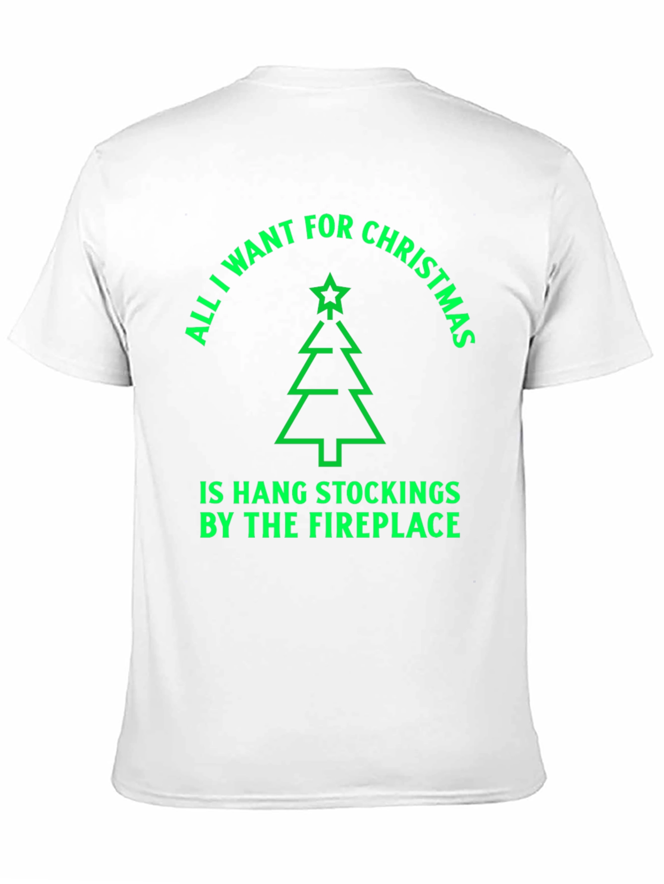 Christmas Tree Stockings T-Shirt