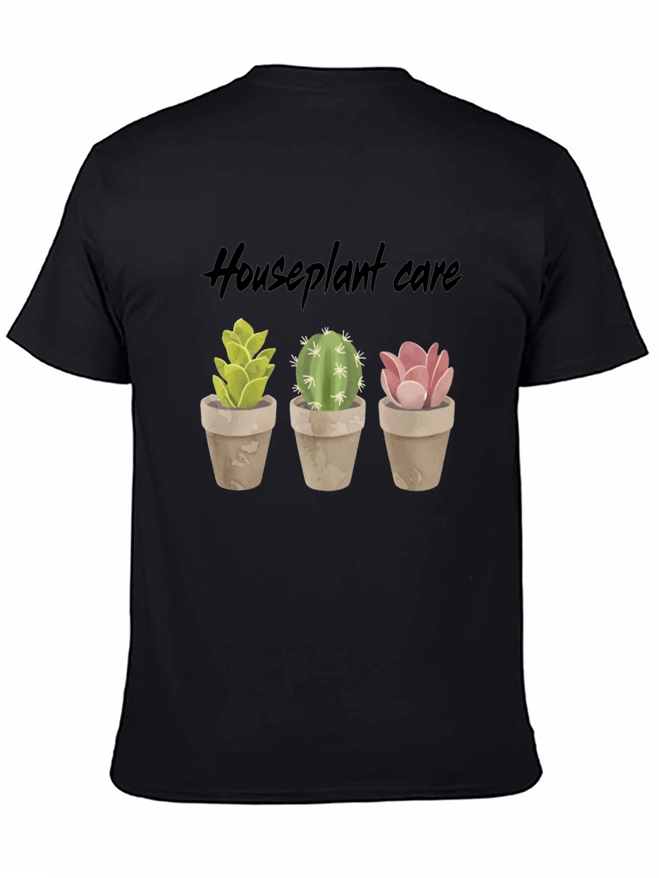 Houseplant Care T-Shirt - Cactus & Succulent Lover