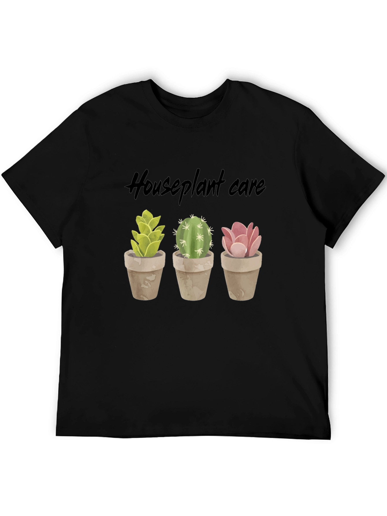 Houseplant Care T-Shirt - Cactus & Succulent Lover