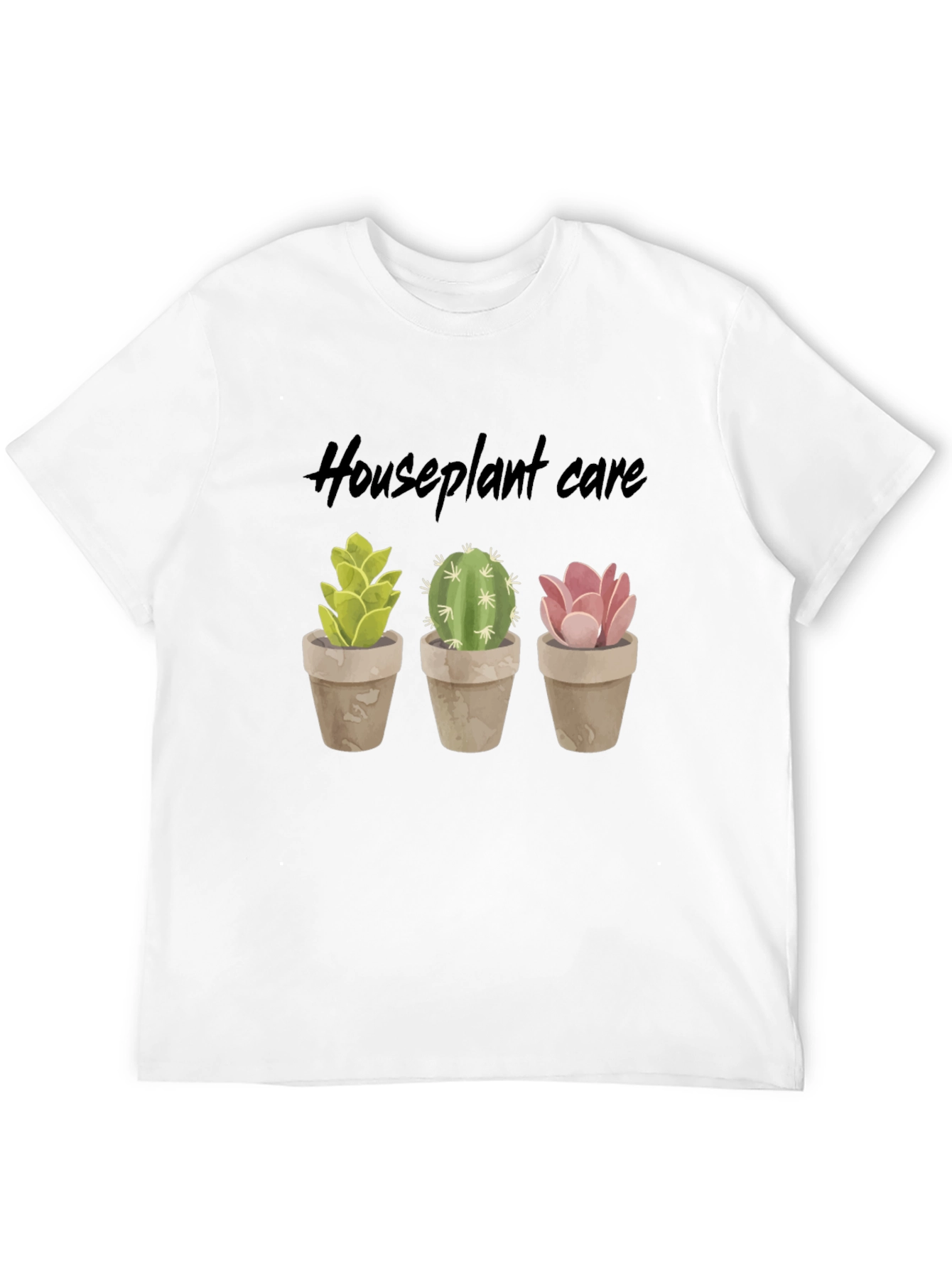 Houseplant Care T-Shirt - Cactus & Succulent Lover