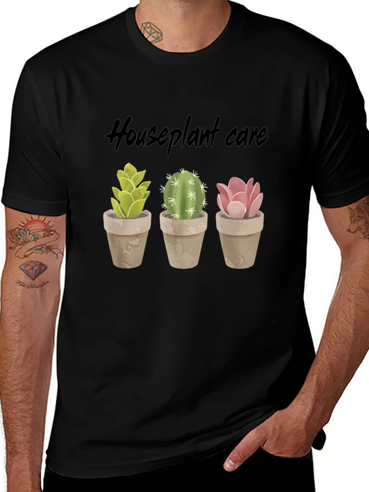 Houseplant Care T-Shirt - Cactus & Succulent Lover