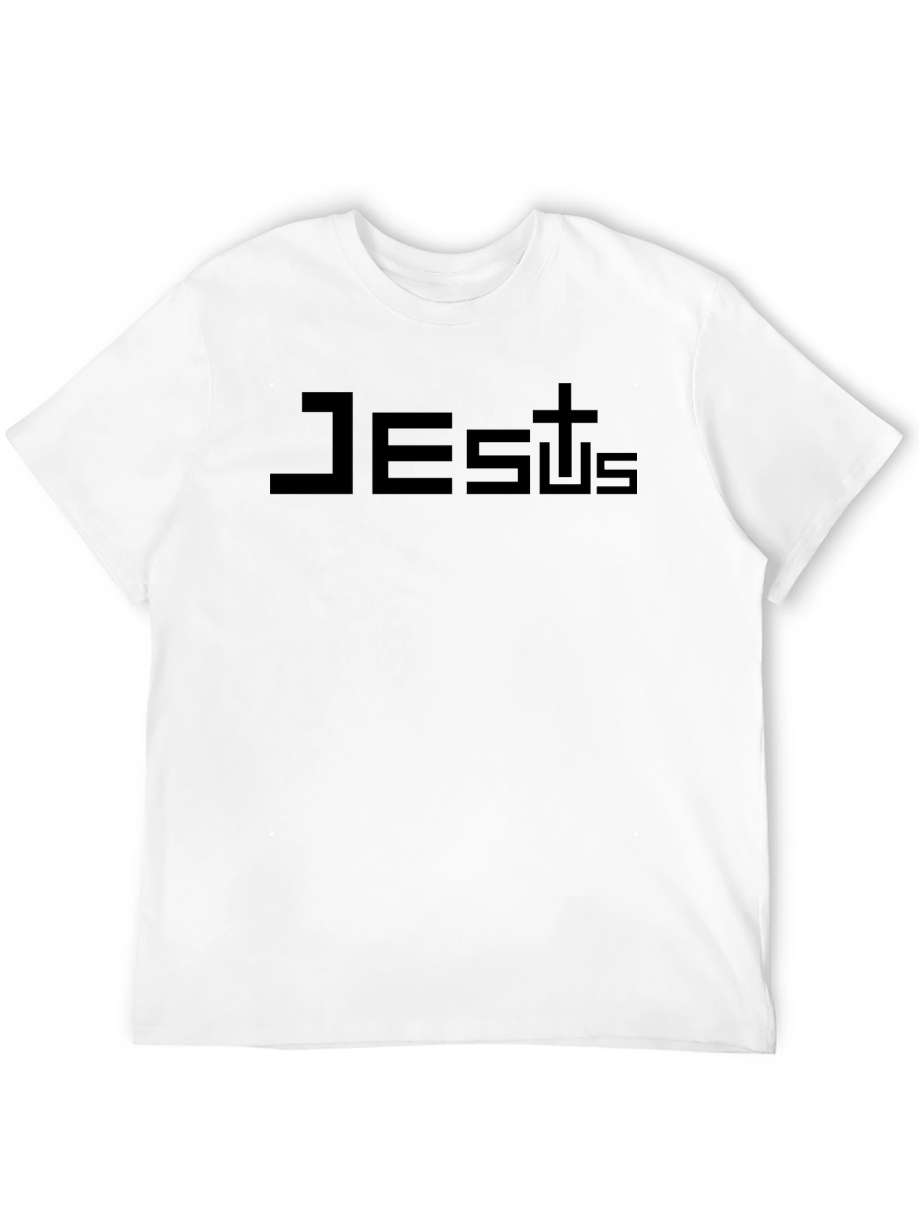 Jesus Graphic Black Tee - Faith Inspired
