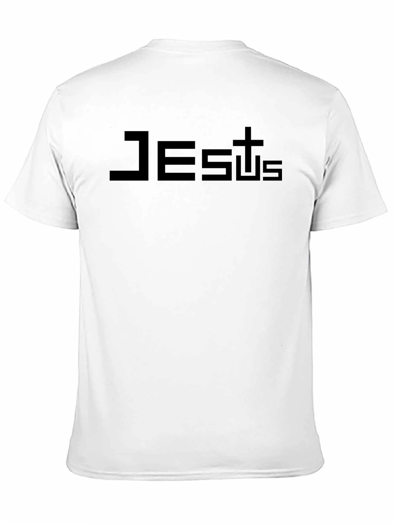 Jesus Graphic Black Tee - Faith Inspired