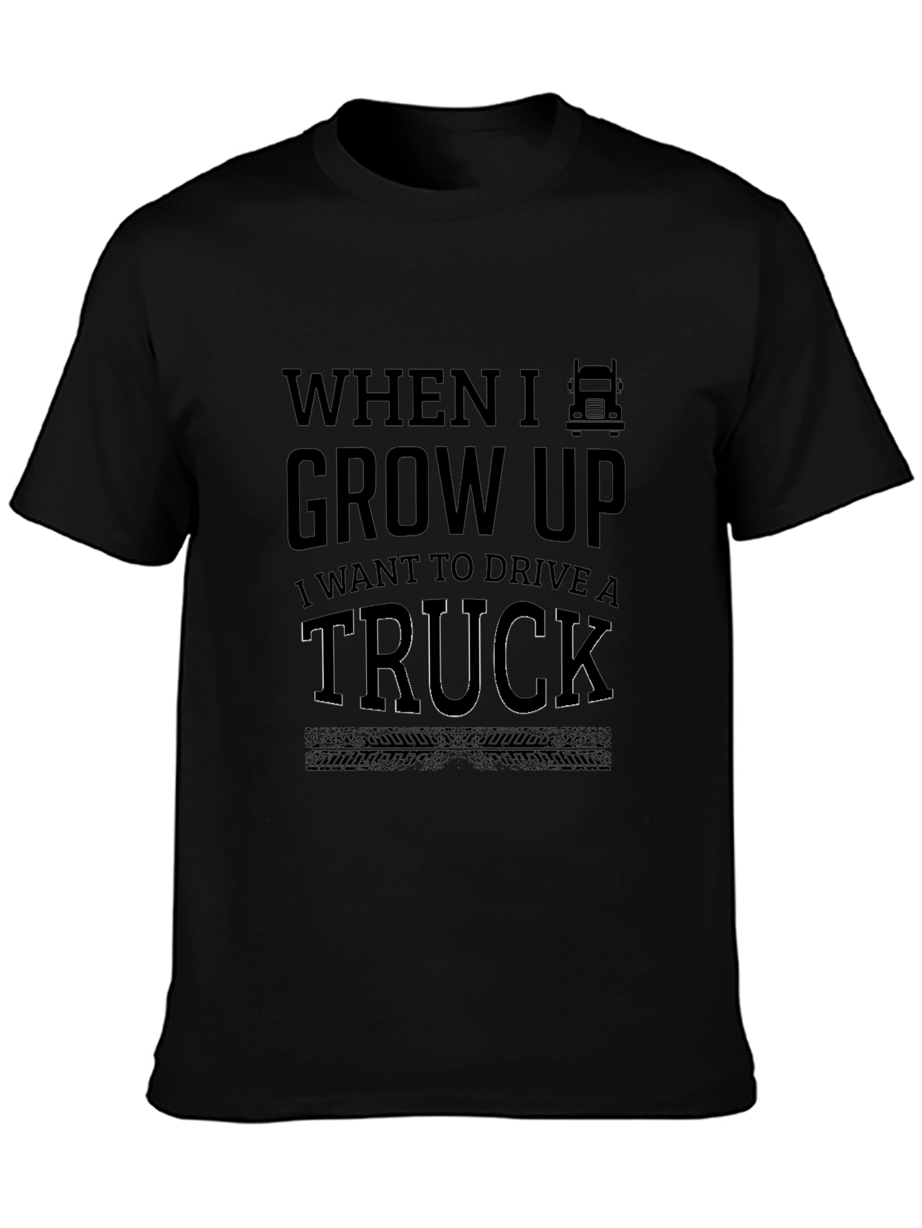 When I Grow Up Trucker T-Shirt