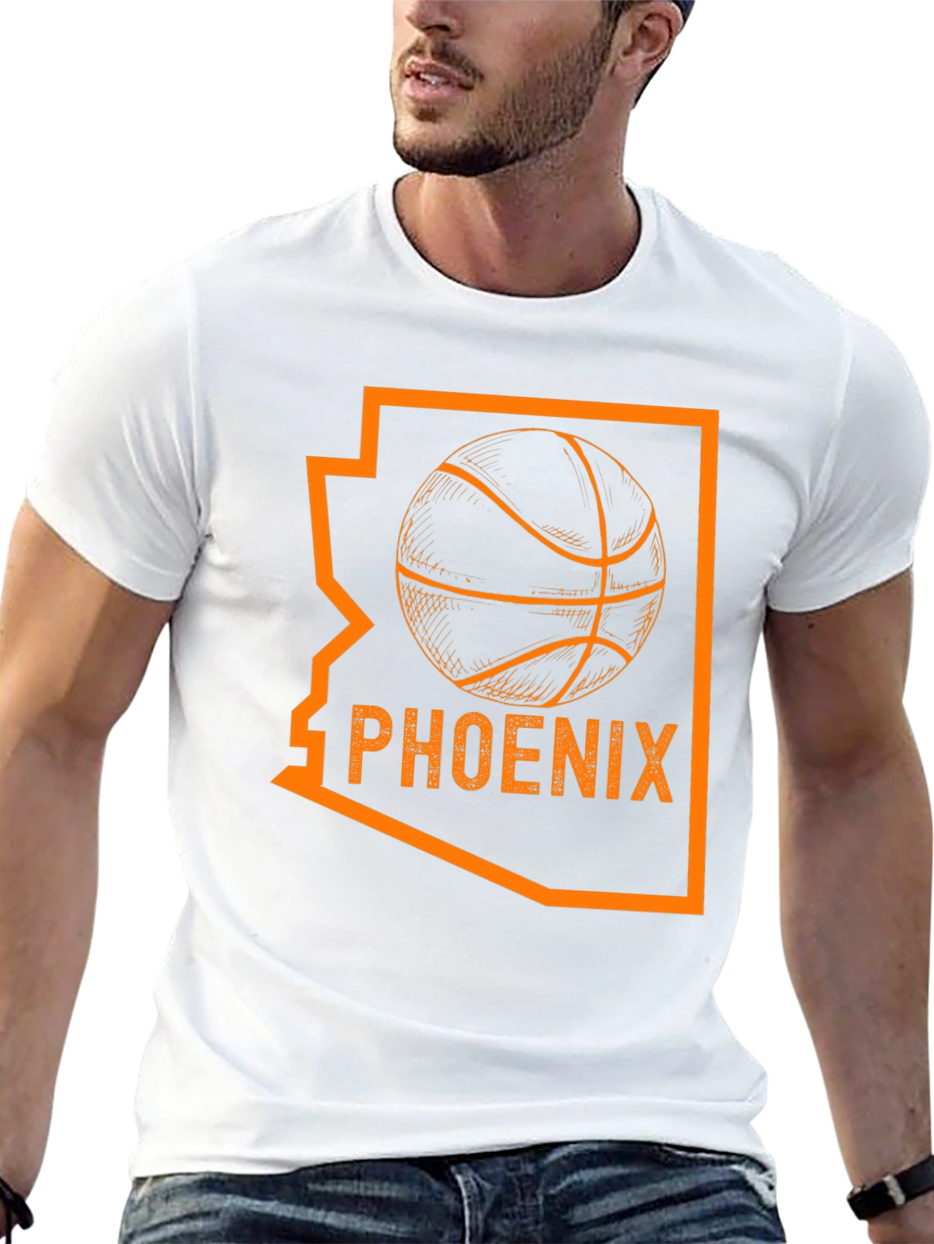 Phoenix Basketball Graphic T-Shirt