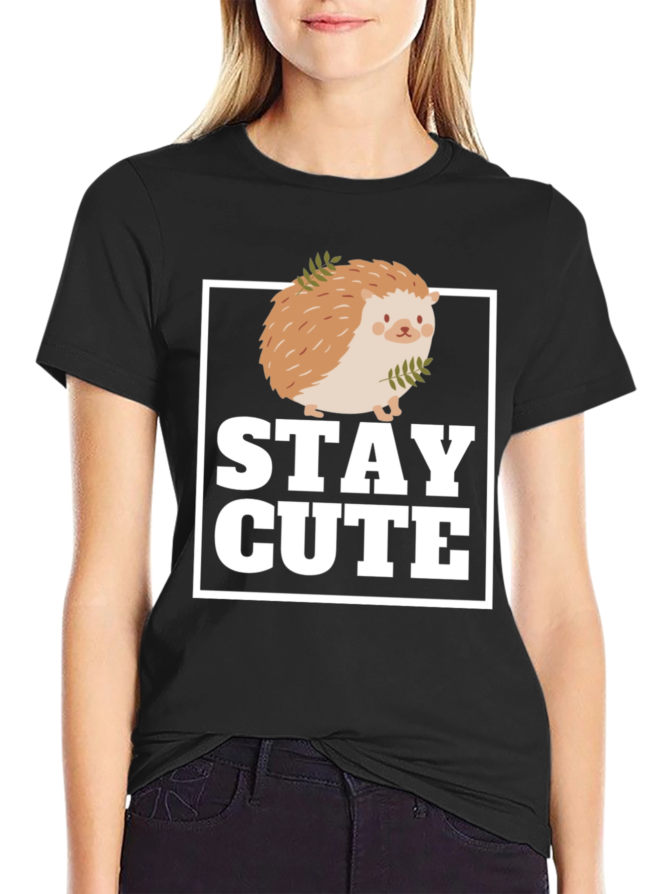 Stay Cute Hedgehog T-Shirt