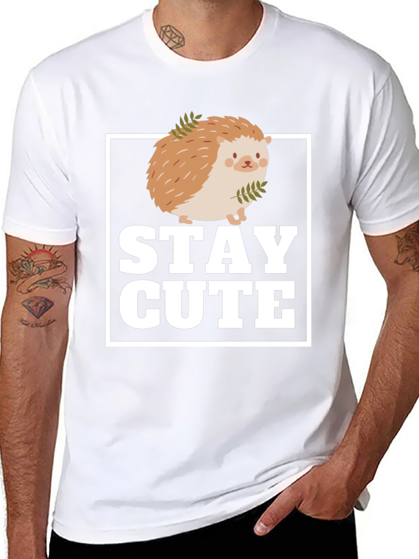 Stay Cute Hedgehog T-Shirt
