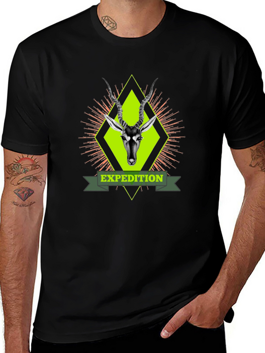 Expedition Antelope Graphic T-Shirt - Black
