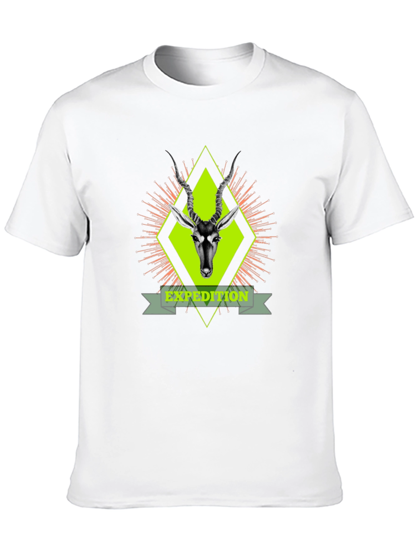 Expedition Antelope Graphic T-Shirt - Black