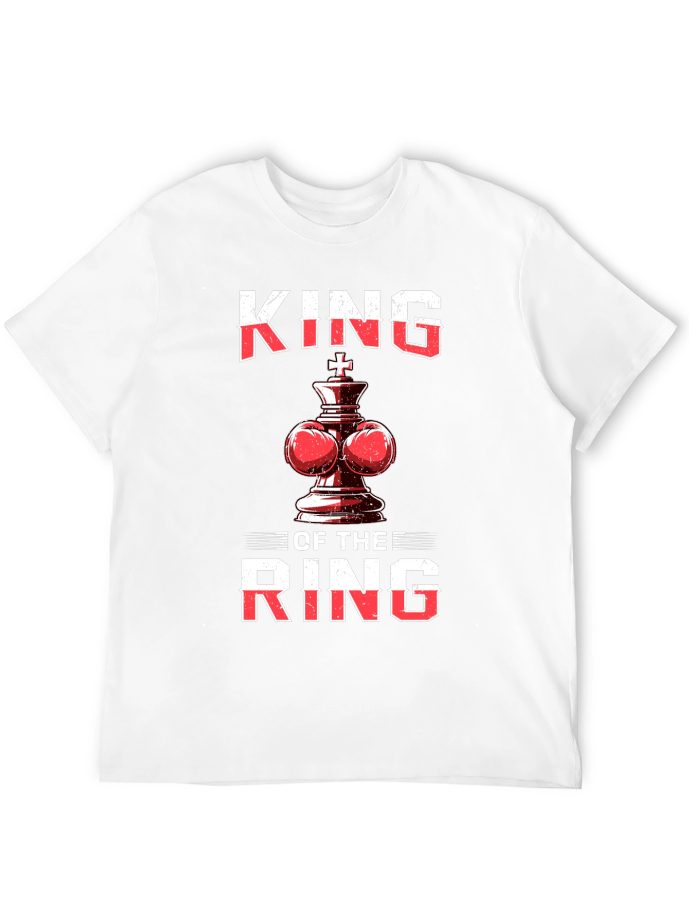 King of the Ring T-Shirt - Boxing Chess Piece