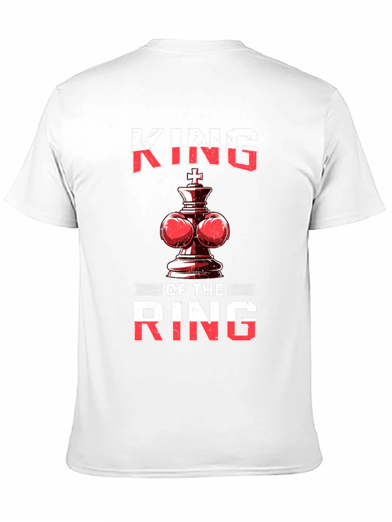King of the Ring T-Shirt - Boxing Chess Piece