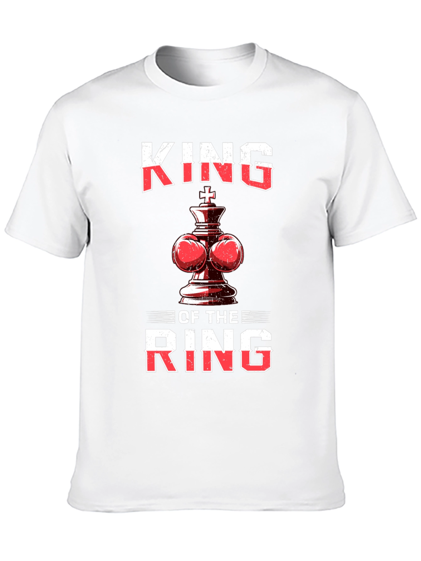 King of the Ring T-Shirt - Boxing Chess Piece
