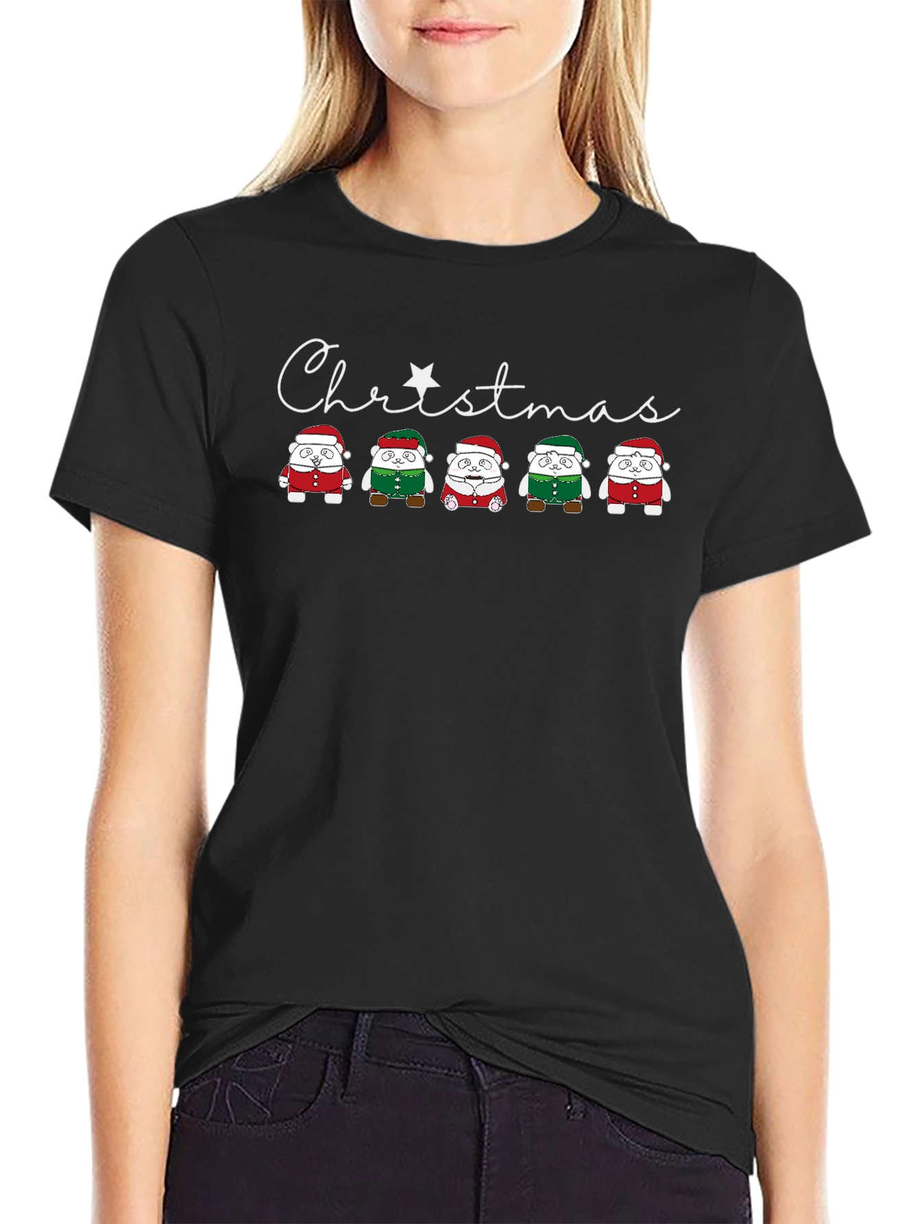 Christmas Panda T-Shirt