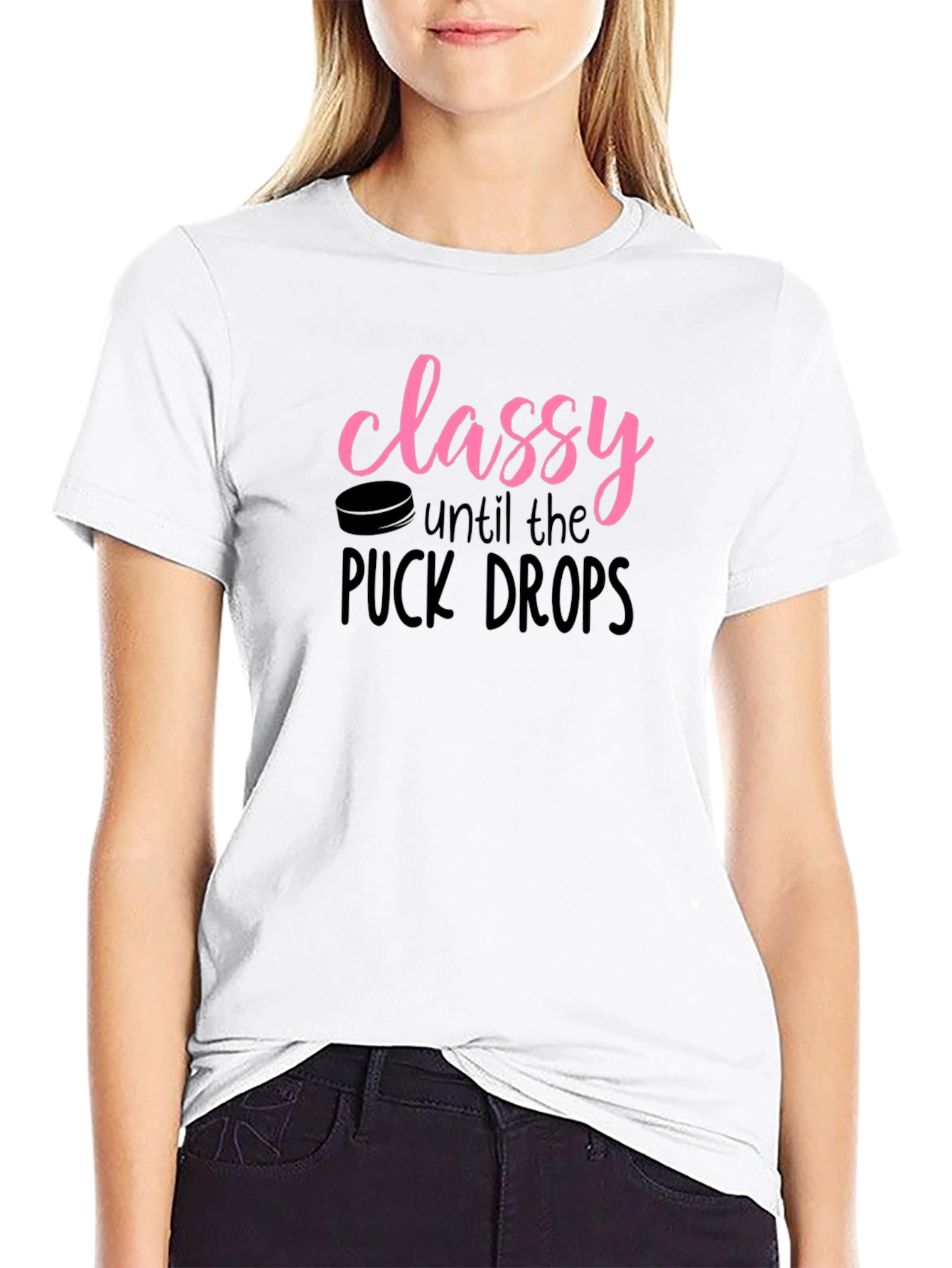 Classy Until The Puck Drops T-Shirt