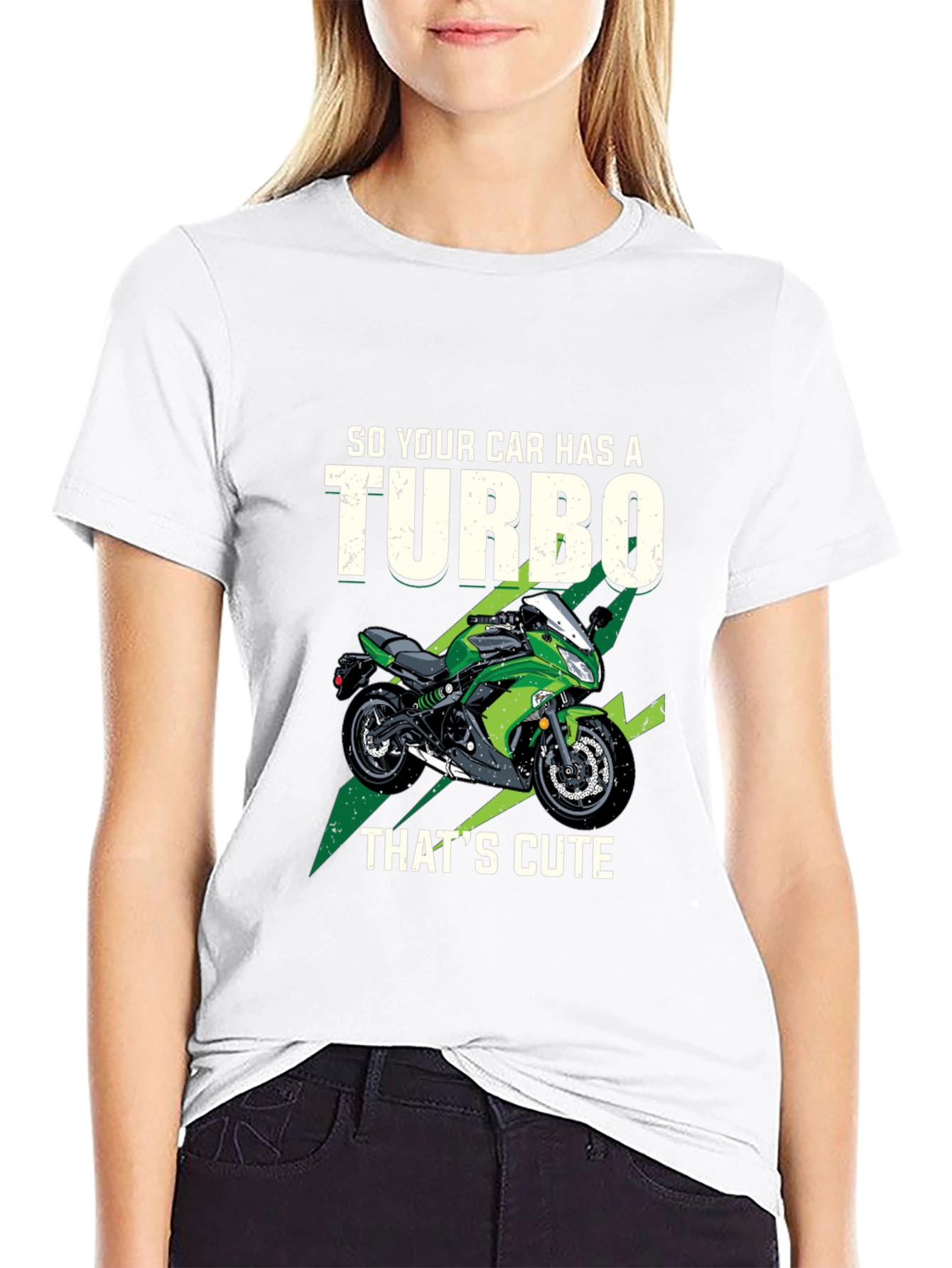 Turbo Motorcycle T-Shirt - Thats Cute!