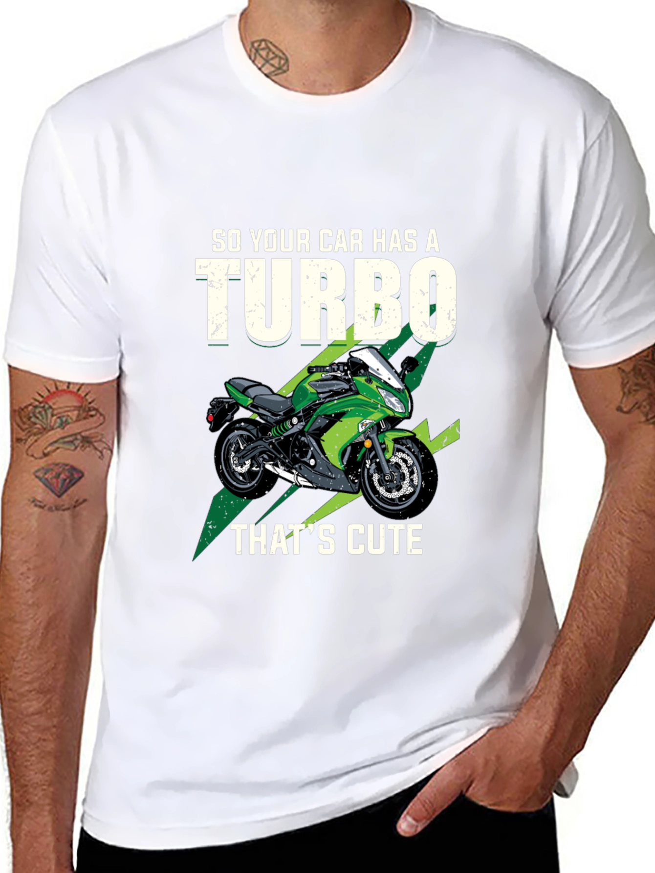 Turbo Motorcycle T-Shirt - Thats Cute!