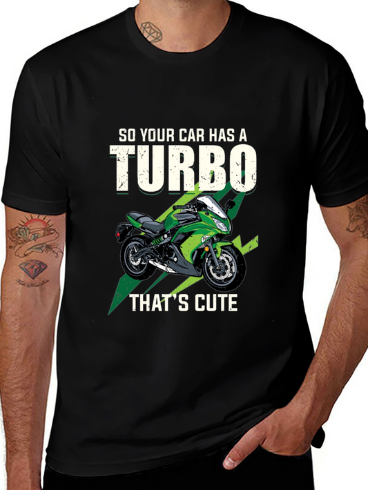 Turbo Motorcycle T-Shirt - Thats Cute!