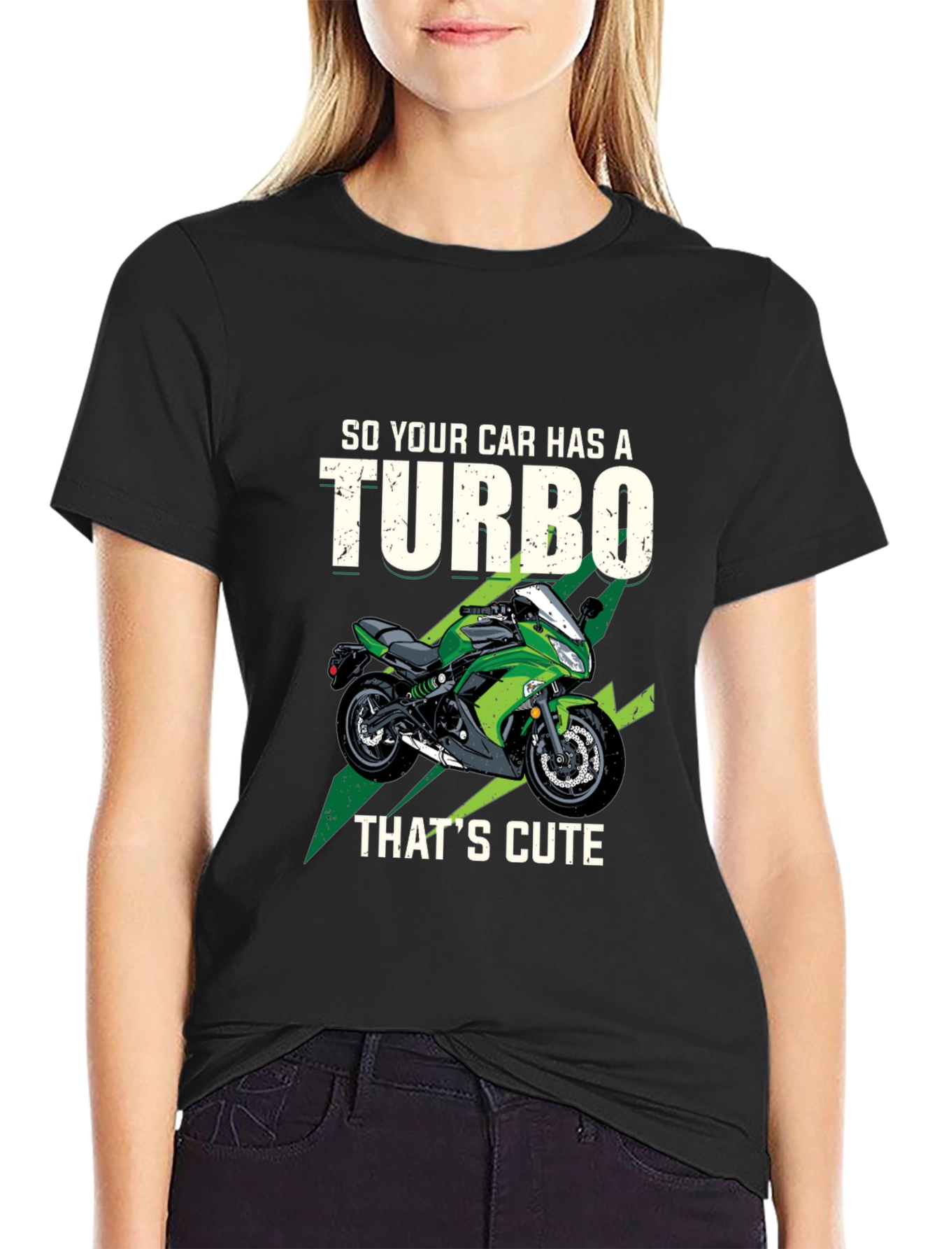 Turbo Motorcycle T-Shirt - Thats Cute!