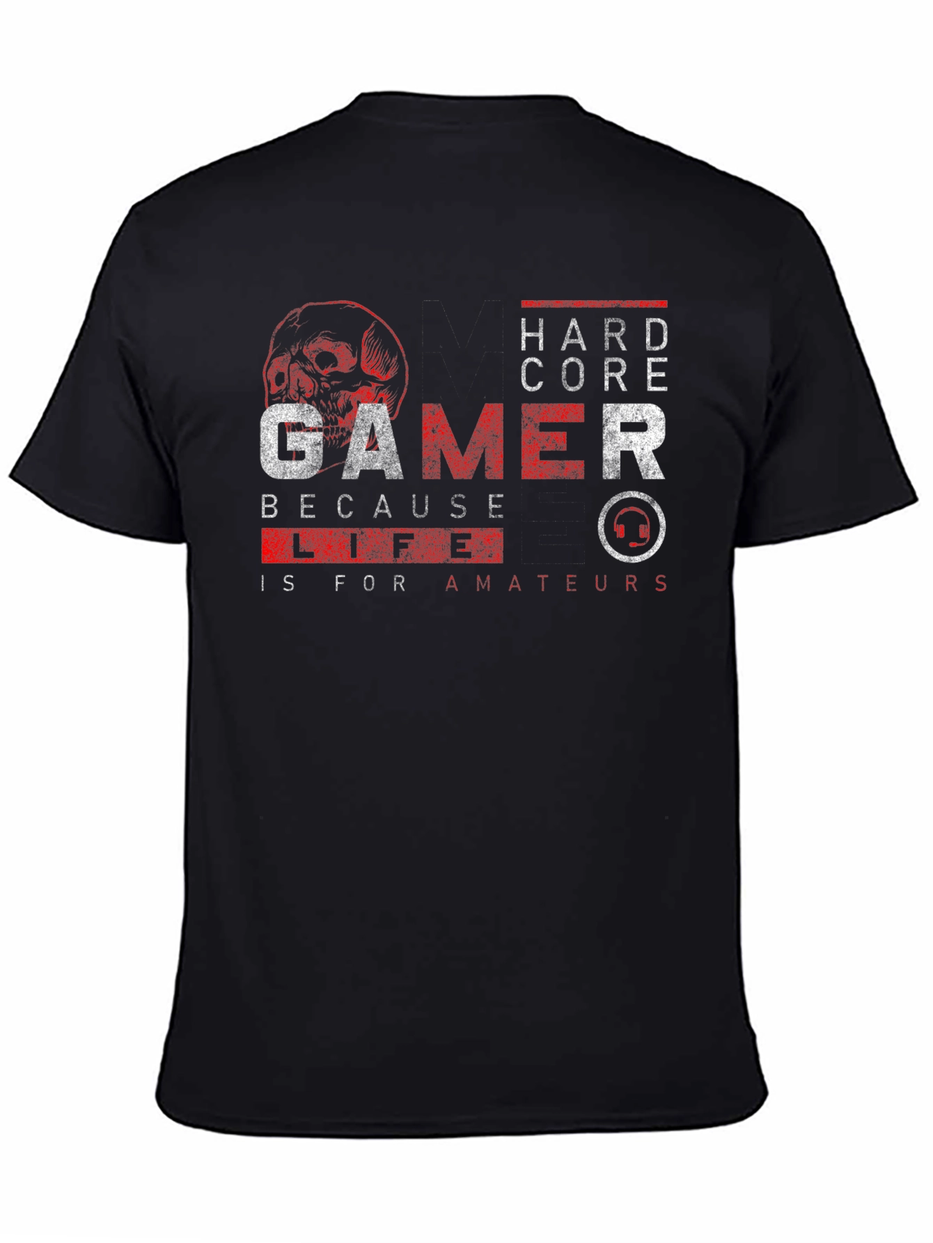Hardcore Gamer Black T-Shirt
