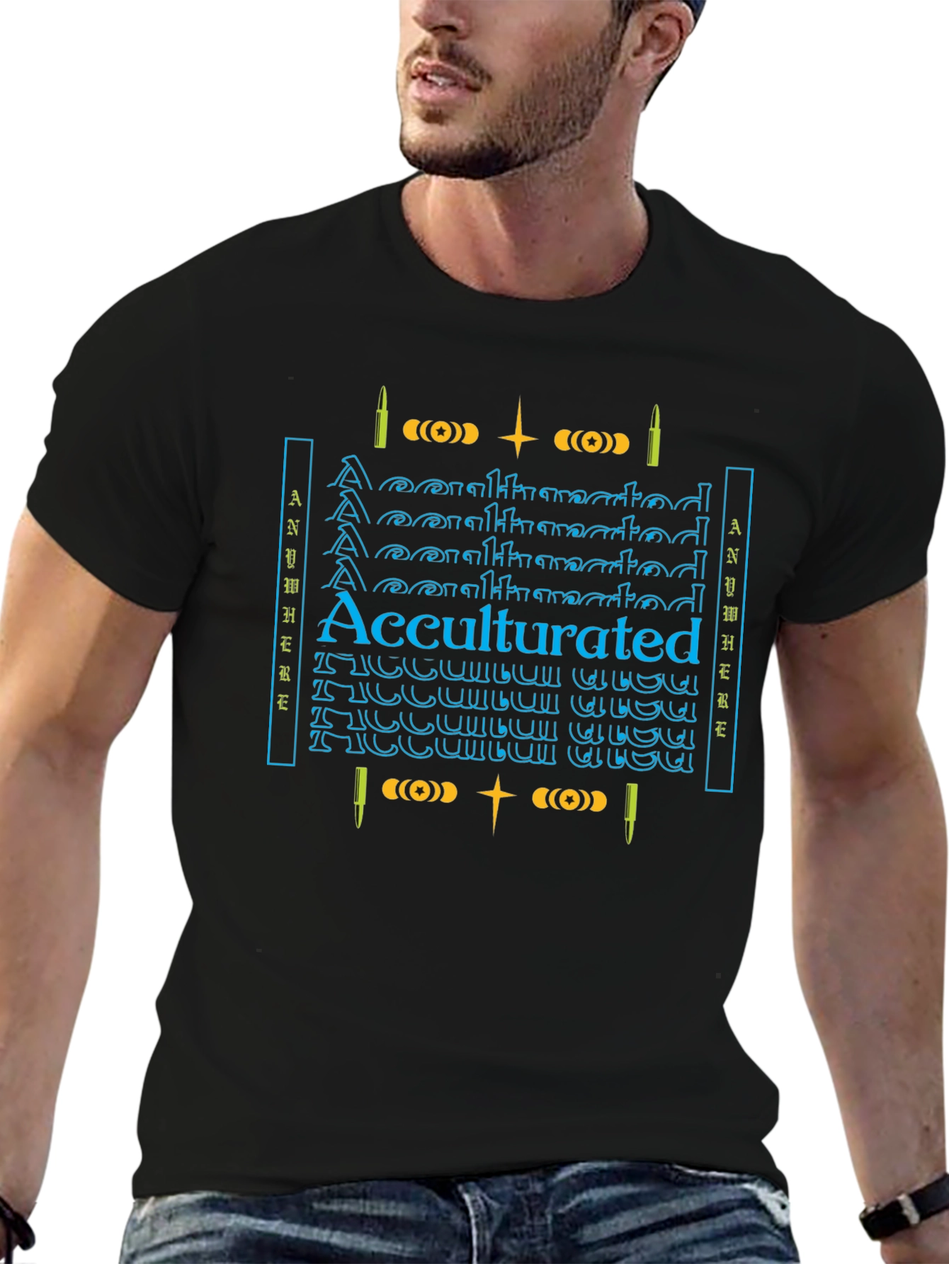 Acculturated Graphic Print T-Shirt