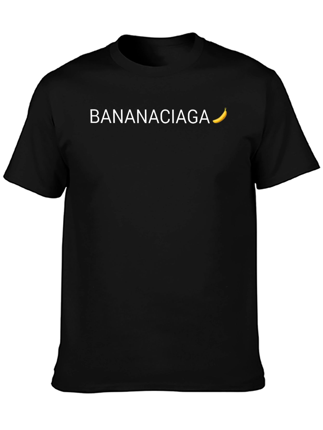 Bananaciaga Black Graphic Tee