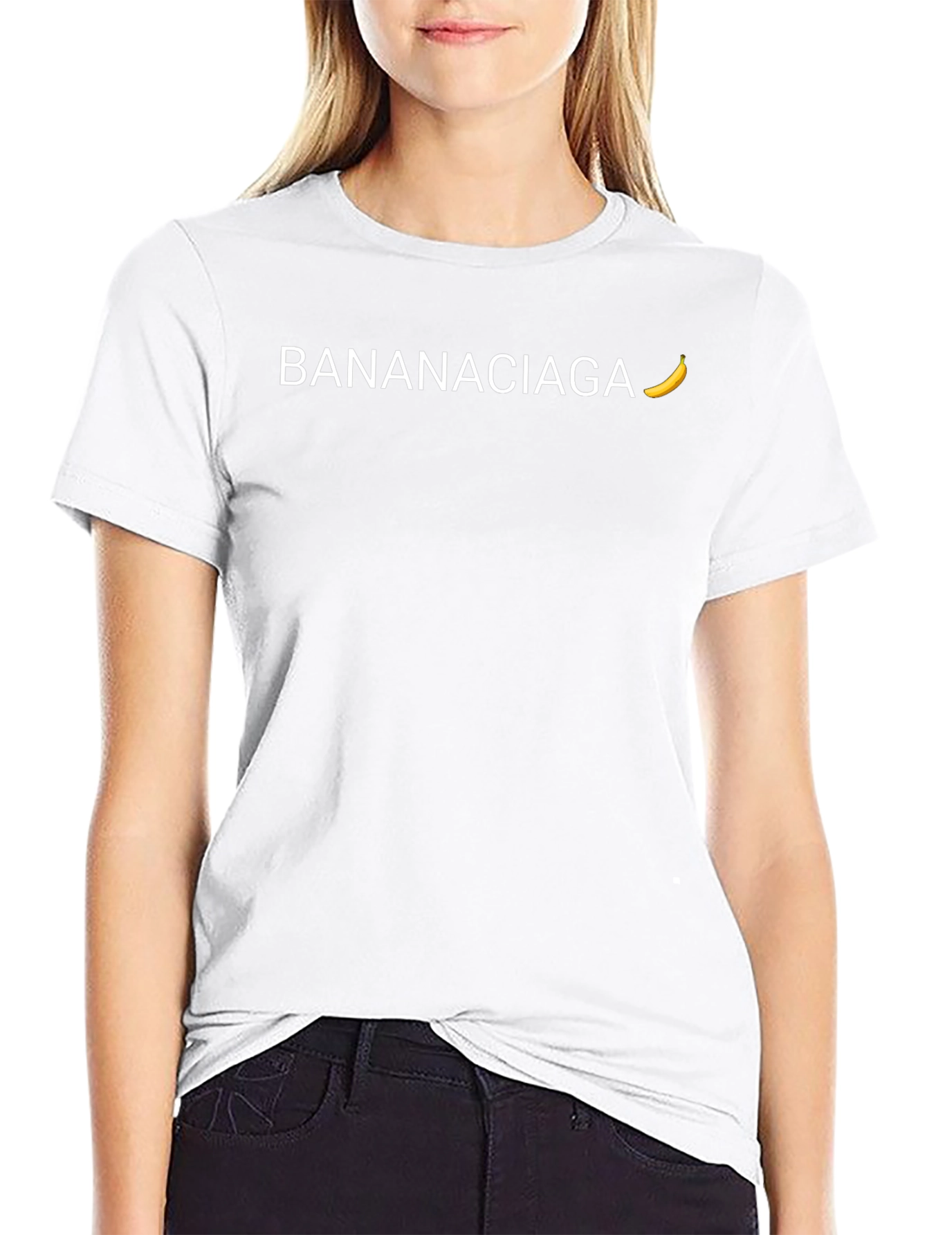 Bananaciaga Black Graphic Tee
