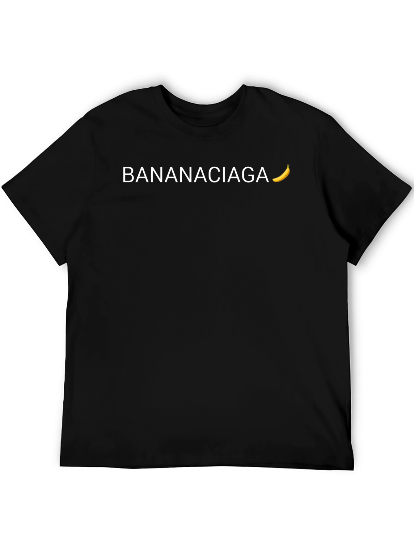 Bananaciaga Black Graphic Tee