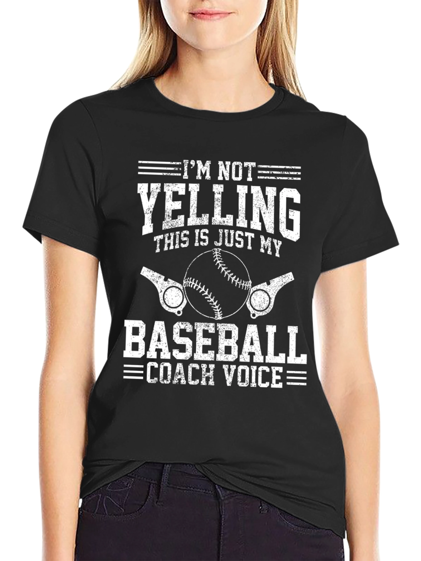 Baseball Coach Voice T-Shirt - Funny Baseball Tee