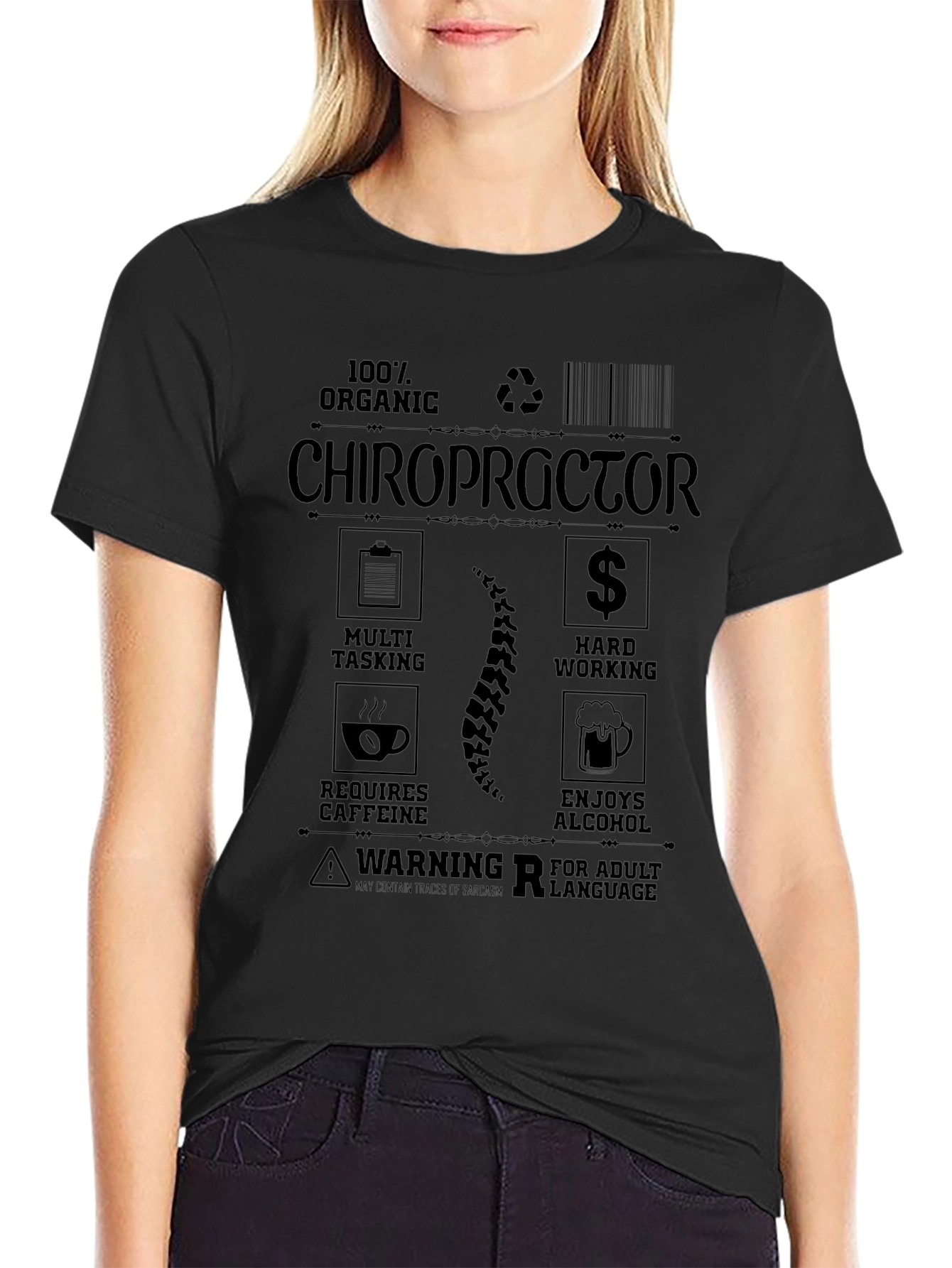 Chiropractor Organic T-Shirt - Adult Humor