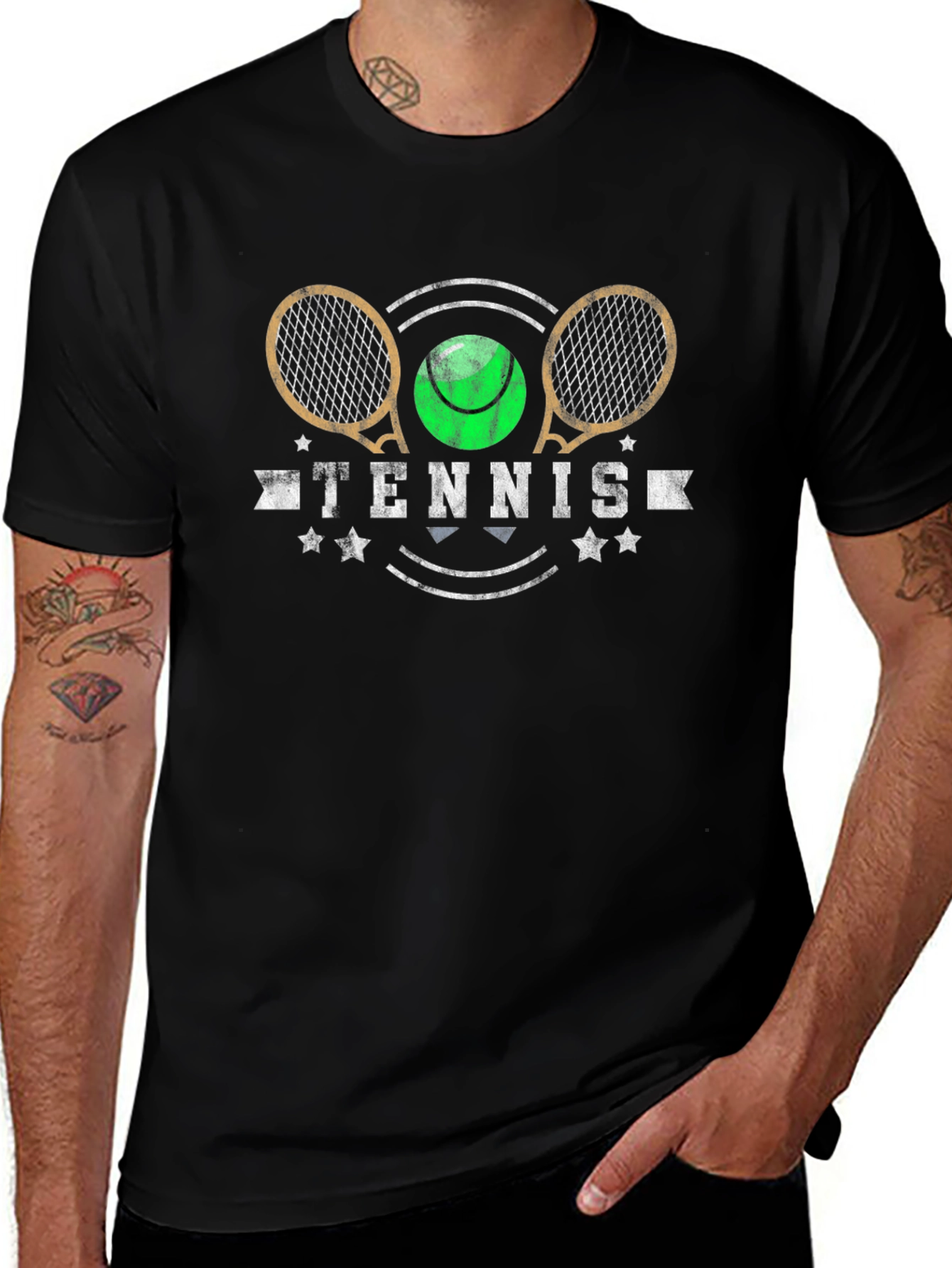 Tennis Graphic T-Shirt