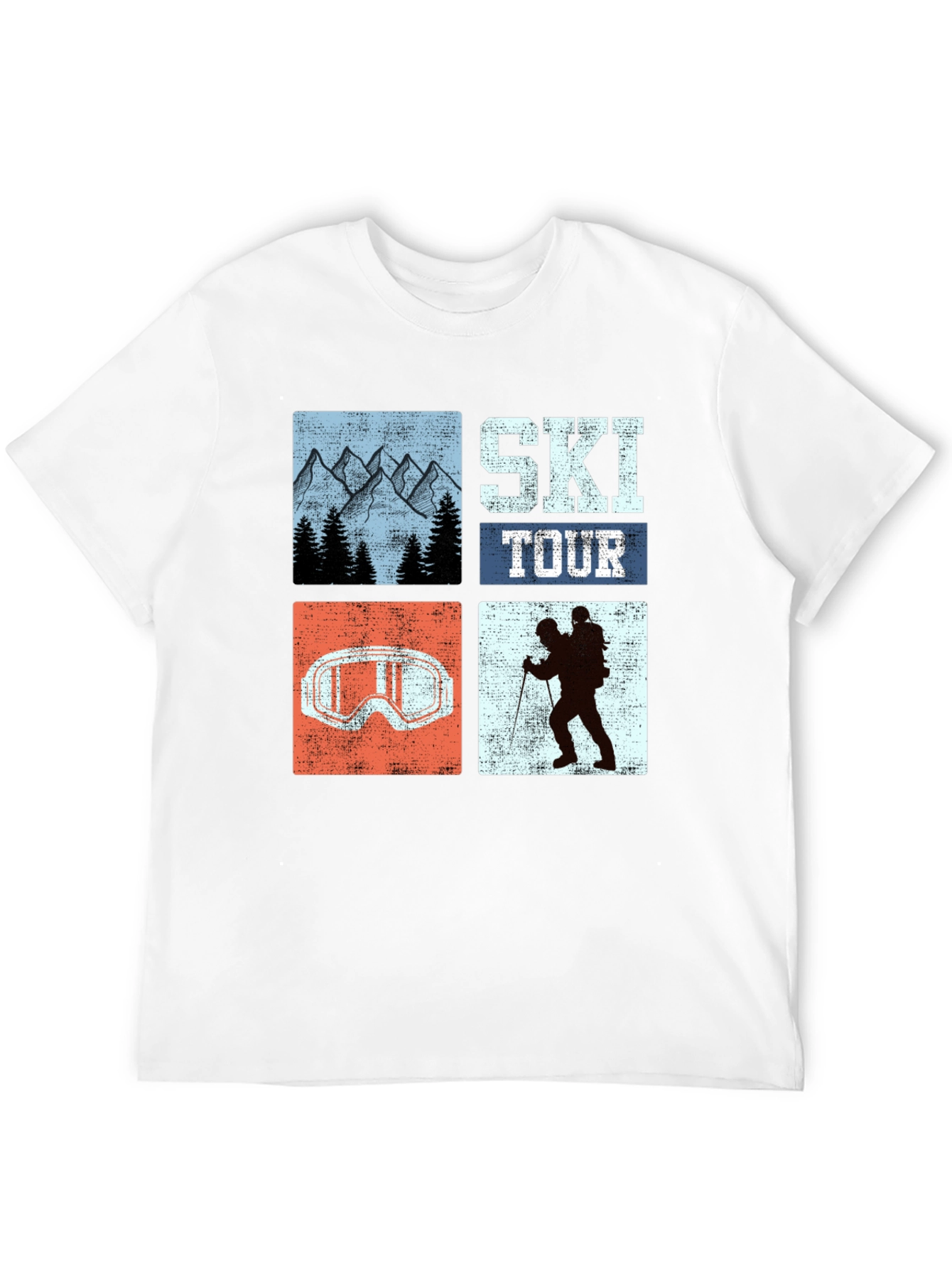 Ski Tour Graphic Tee - Adventure Ready!