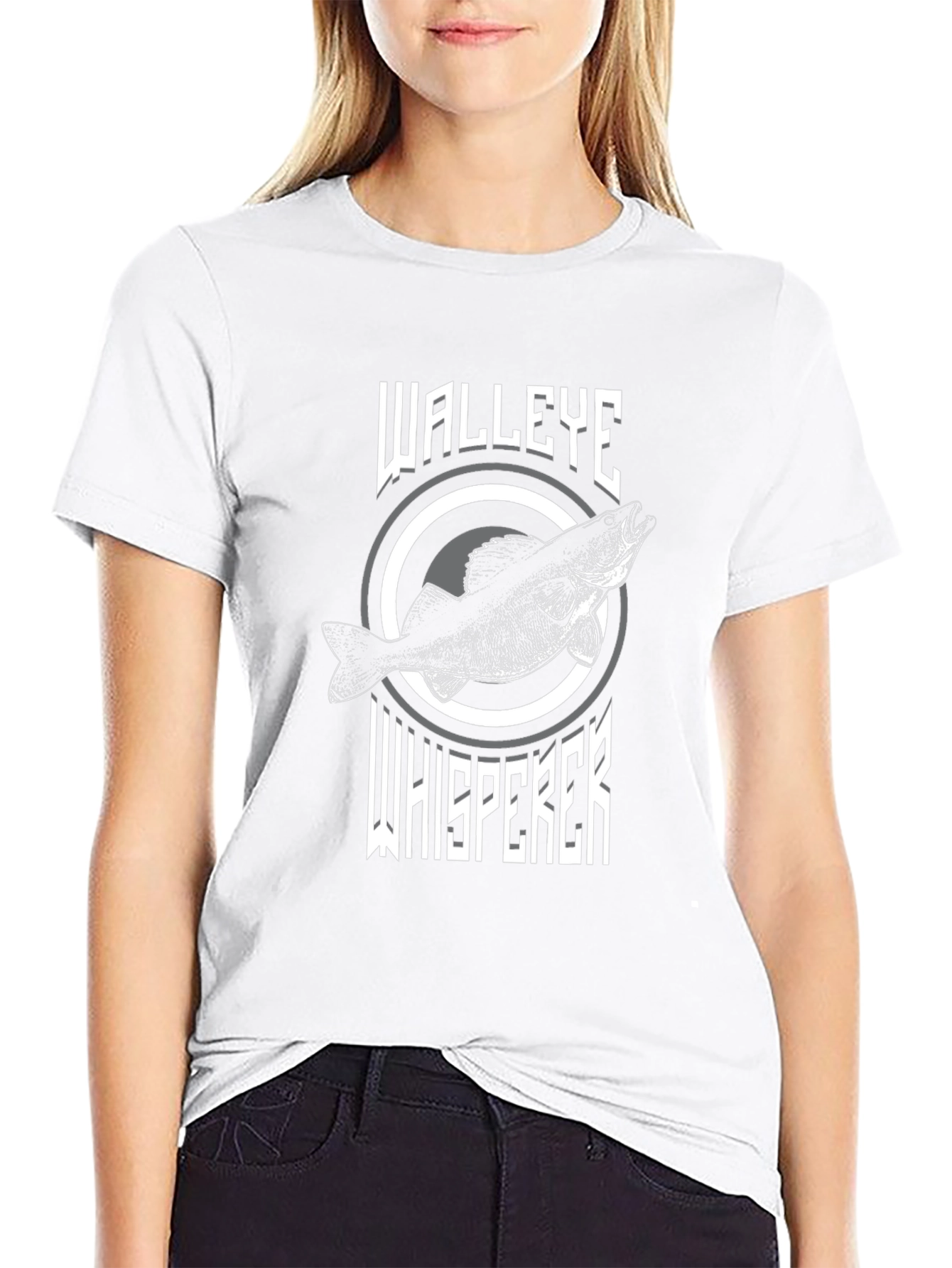 Walleye Whisperer Graphic Tee - Fishing T-Shirt