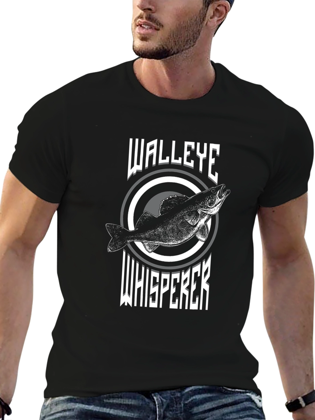 Walleye Whisperer Graphic Tee - Fishing T-Shirt