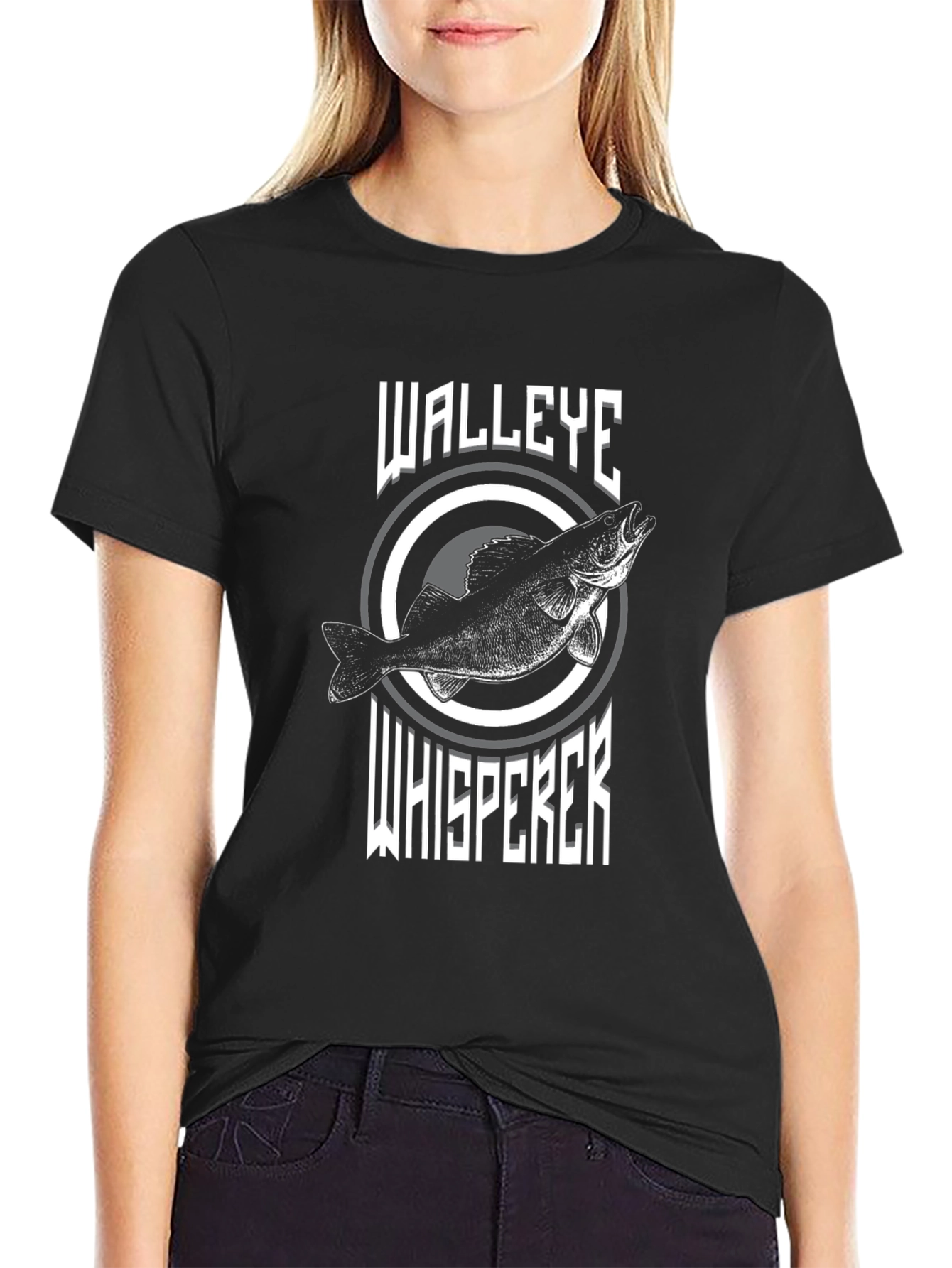 Walleye Whisperer Graphic Tee - Fishing T-Shirt