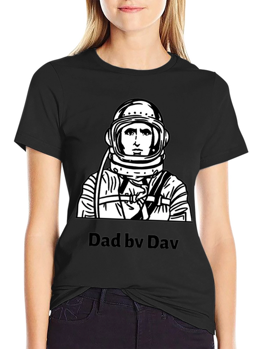 Dad by Dav Spaceman Graphic T-Shirt