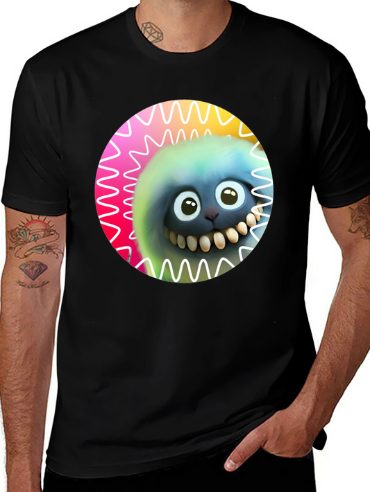 Monster Graphic T-Shirt - Funky & Colorful