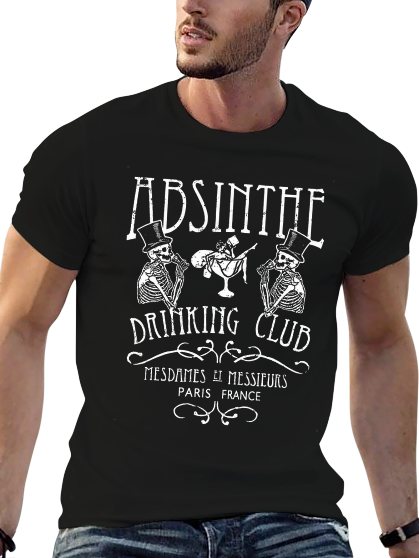 Absinthe Drinking Club Graphic Tee