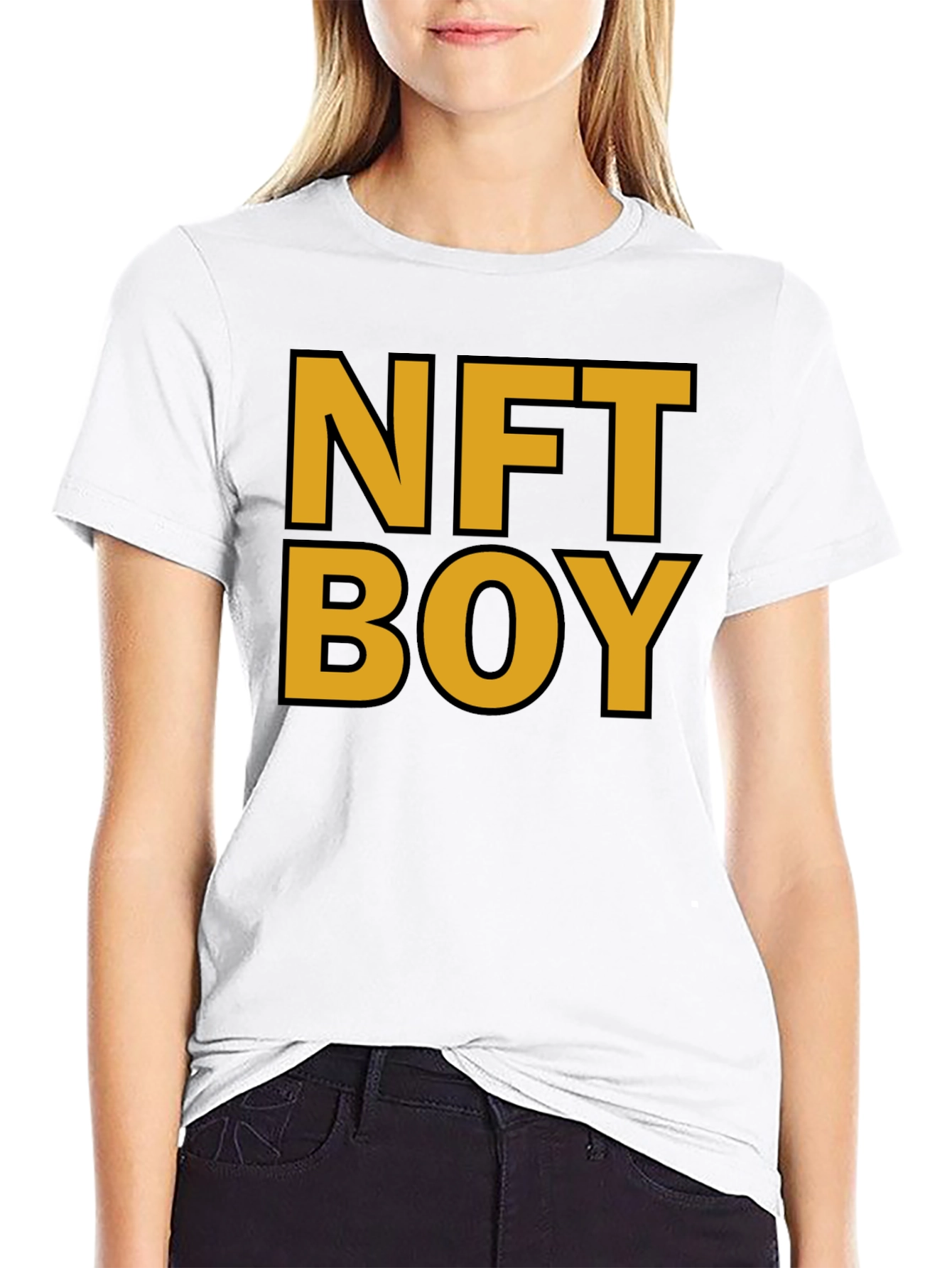 NFT Boy Black T-Shirt